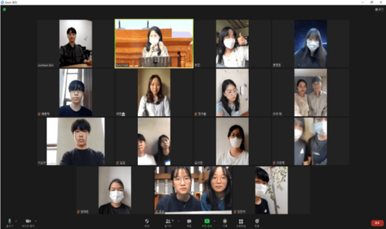 코로나 시대, 전주교회 학생부